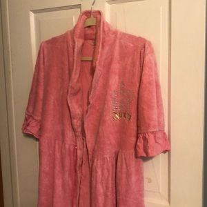 Juicy couture pink robe